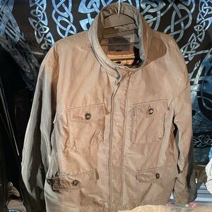 Banana Republic Men's Light Brown Military Jacket